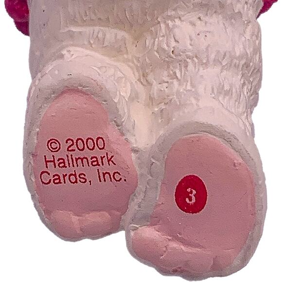 2001 Hallmark Keepsake Raspberry Fairy Berry Bears Collector's Ornament in Box - Picture 6 of 6